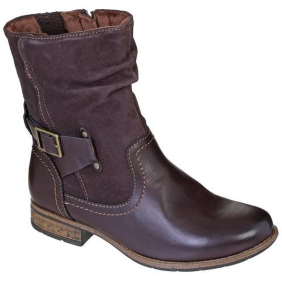 Earth Origins Shoes New Womens Avery Midi Cowboy Boots Brown Many